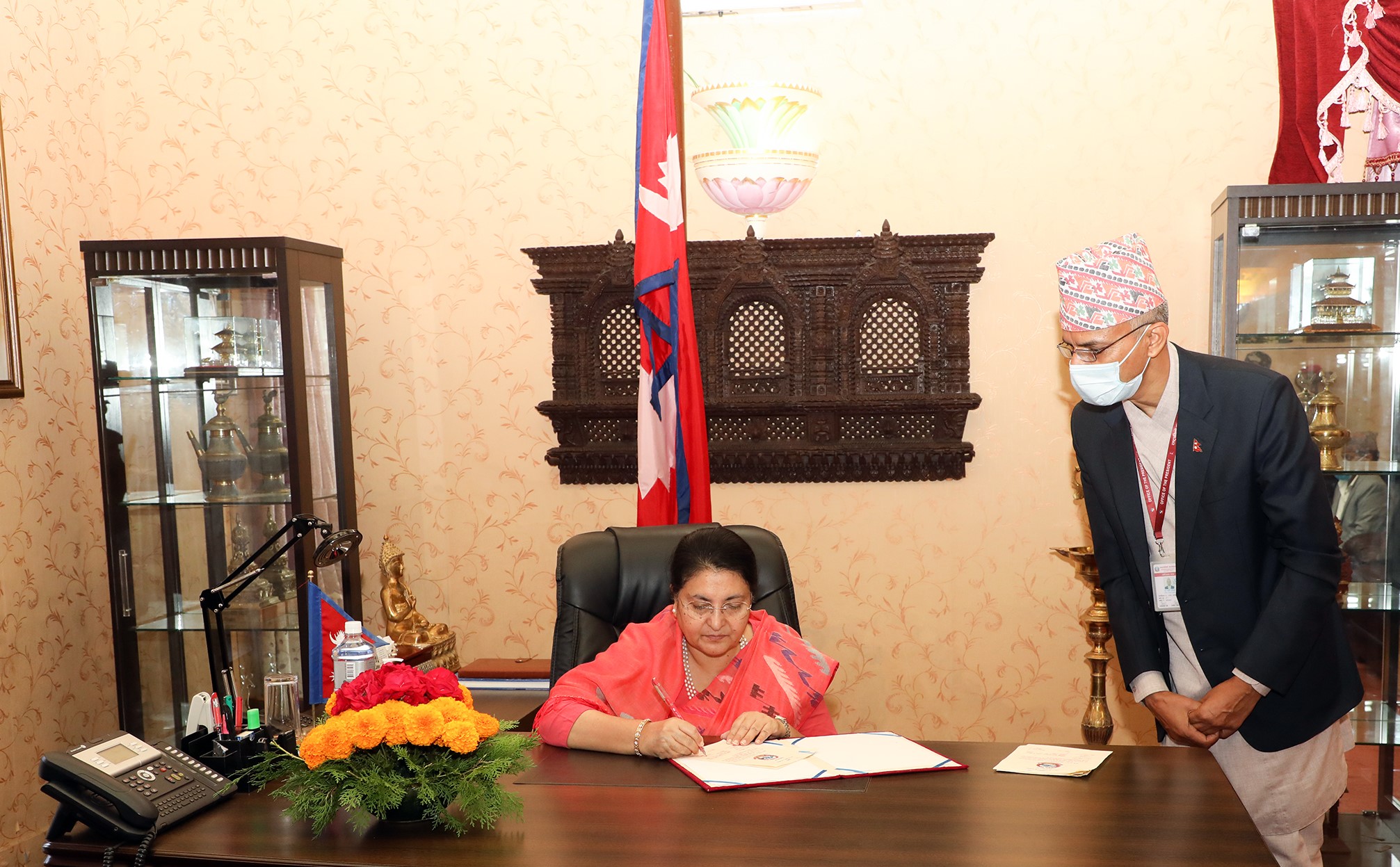 संविधान संशोधन विधेयक राष्ट्रपतिबाट प्रमाणिकरण