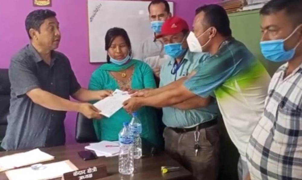 बेथिति बढेकाे भन्दै बलेफी गाउँपालिकालाई ध्यानाकर्षण पत्र