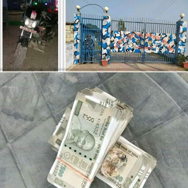 सशस्त्र प्रहरी बल बीओपी अलाैले द्वारा करिव १ लाख भारु नोट सहित १ जनालाई पक्राउ