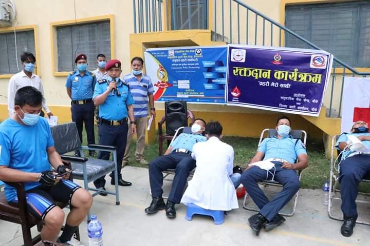 रक्तदान कार्यक्रम सम्पन्न