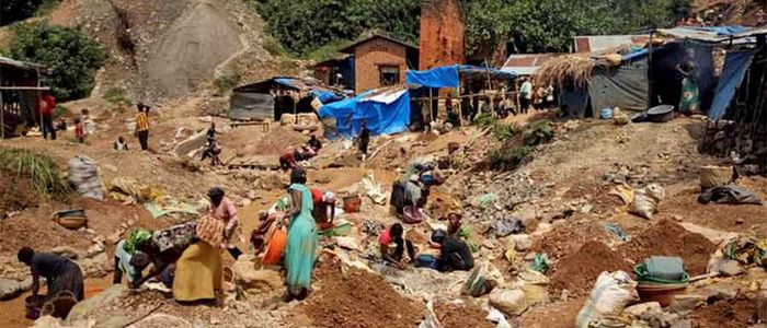 कङ्गोकोे पूर्वी क्षेत्रमा रहेको सुन खानीमा पहिरो जाँदा ५० को मृत्यु