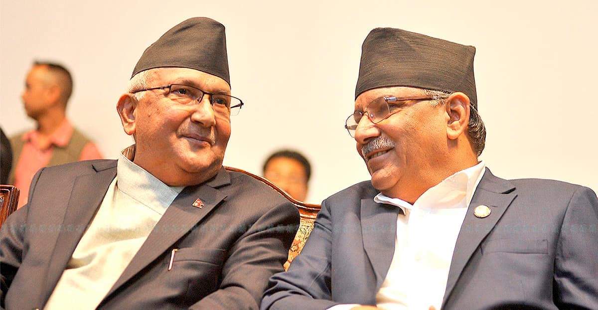 ओली र दाहालबिच कर्णाली प्रदेशको विवादबारे छलफल