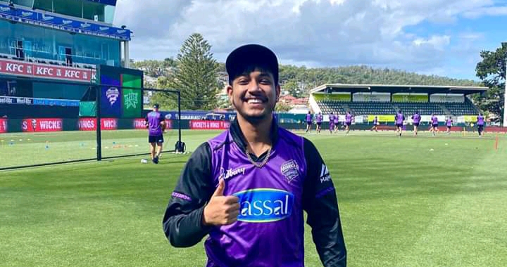 नेपाली क्रीकेटर सन्दिप आगामी संस्करणका लागि ड्राफ्टमा