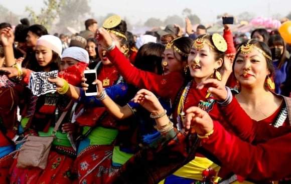 भूमेस्थानमा पूजा गरी किराँत राई समुदायले आज उँभौली पर्व मनाउदै