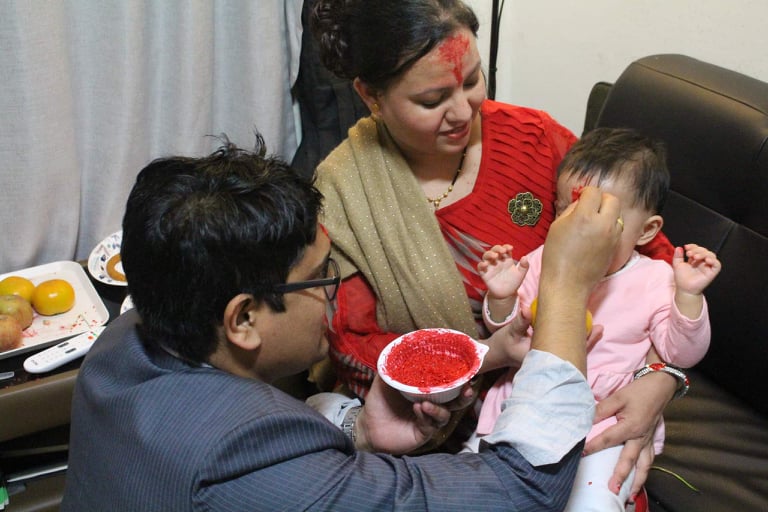 टीकाको उत्तम साइत बिहान १०ः०२ बजे