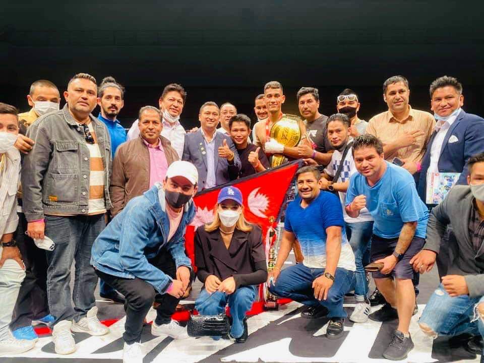 पहिलो राउण्डमानै जापनिज बक्सरलाई हराउदैं नेपाली बक्सर अबिरल बिजयी