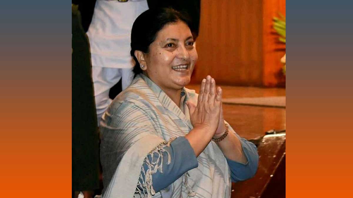 राष्ट्रपति भण्डारीद्वारा विश्व हात धुने दिवसको शुभकामना