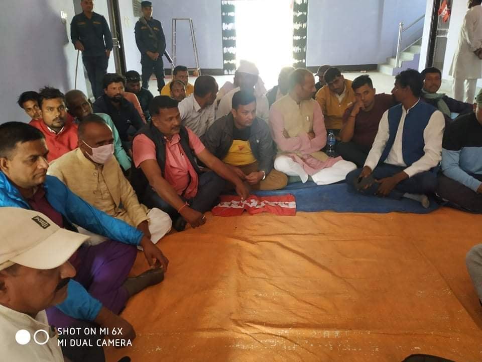 बारा परवानिपुर गाउँपालिका ५ मा वडा अधिवेशन स्थगित