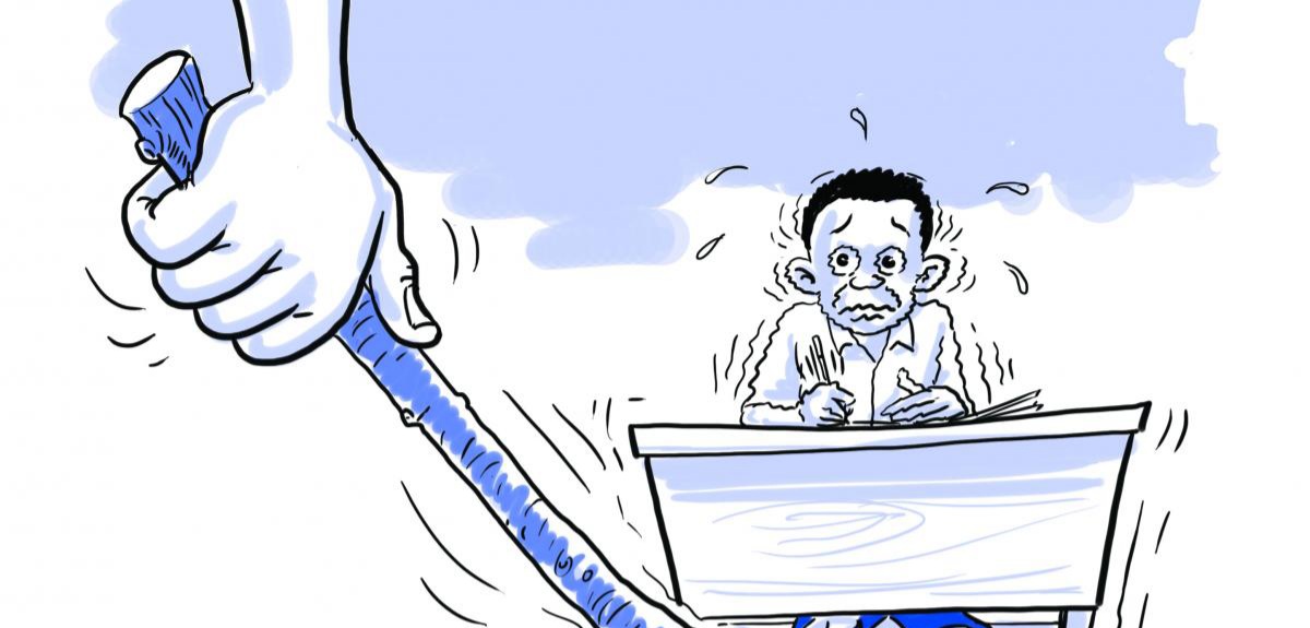 होमवर्क नगरेको भन्दै विद्यार्थीलाई निर्घात कुटपिट