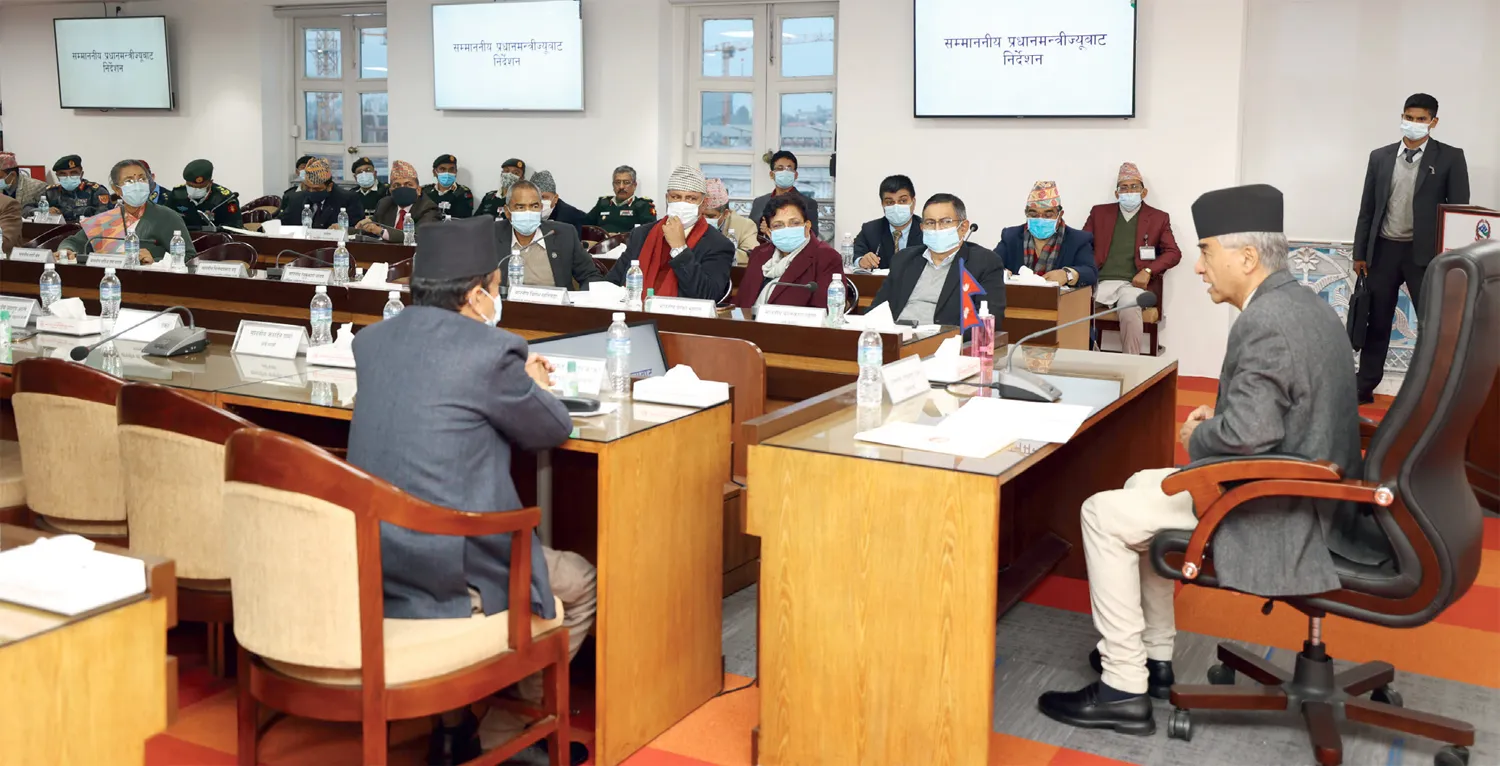 कोरोनाको जोखिम बढेपछि सीसीएमसीसीमा छलफल