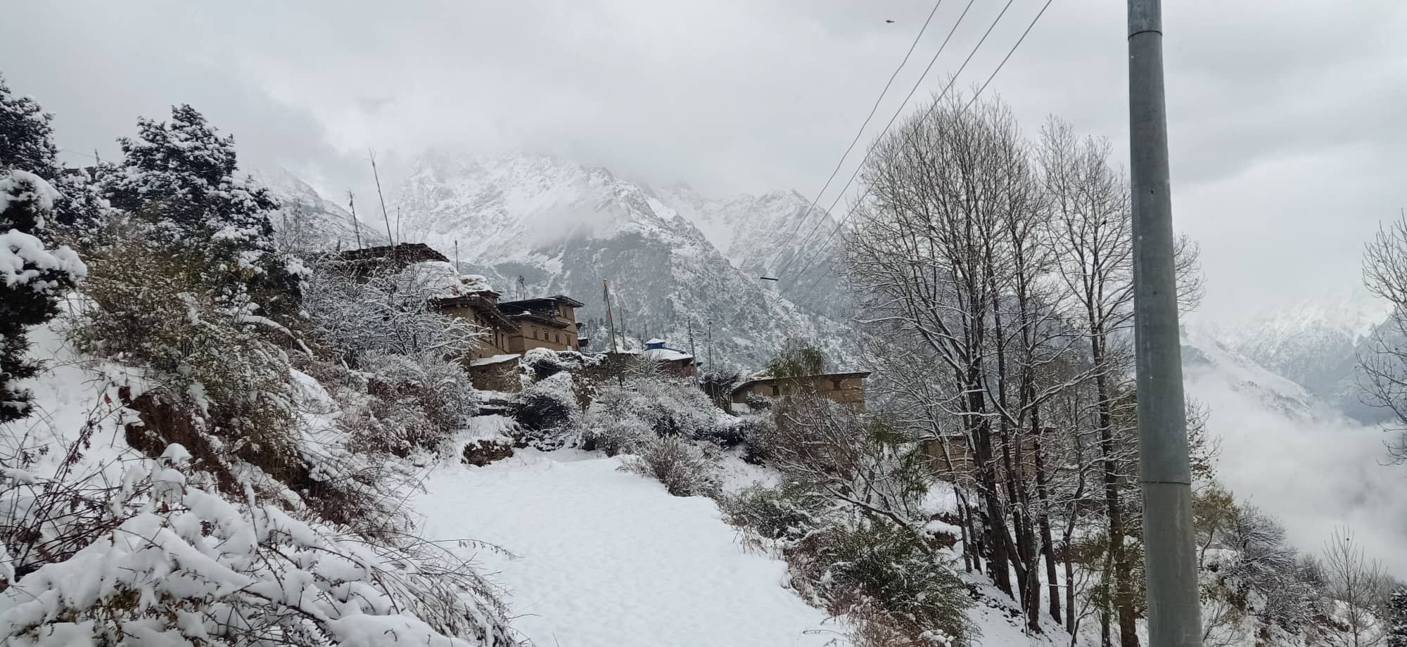 आजको मौसम पुर्वानुमान: उच्च पहाडी तथा हिमाली भू-भागमा हिमपातको सम्भावना