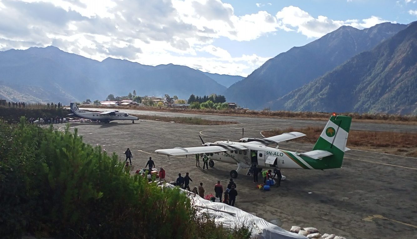 हावाहुरीका कारण हुम्लामा हवाई सेवा अवरुद्ध