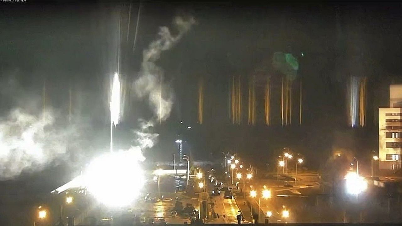 युरोपको सबैभन्दा ठूलो आणविक प्लान्टमा रुसको आक्रमण