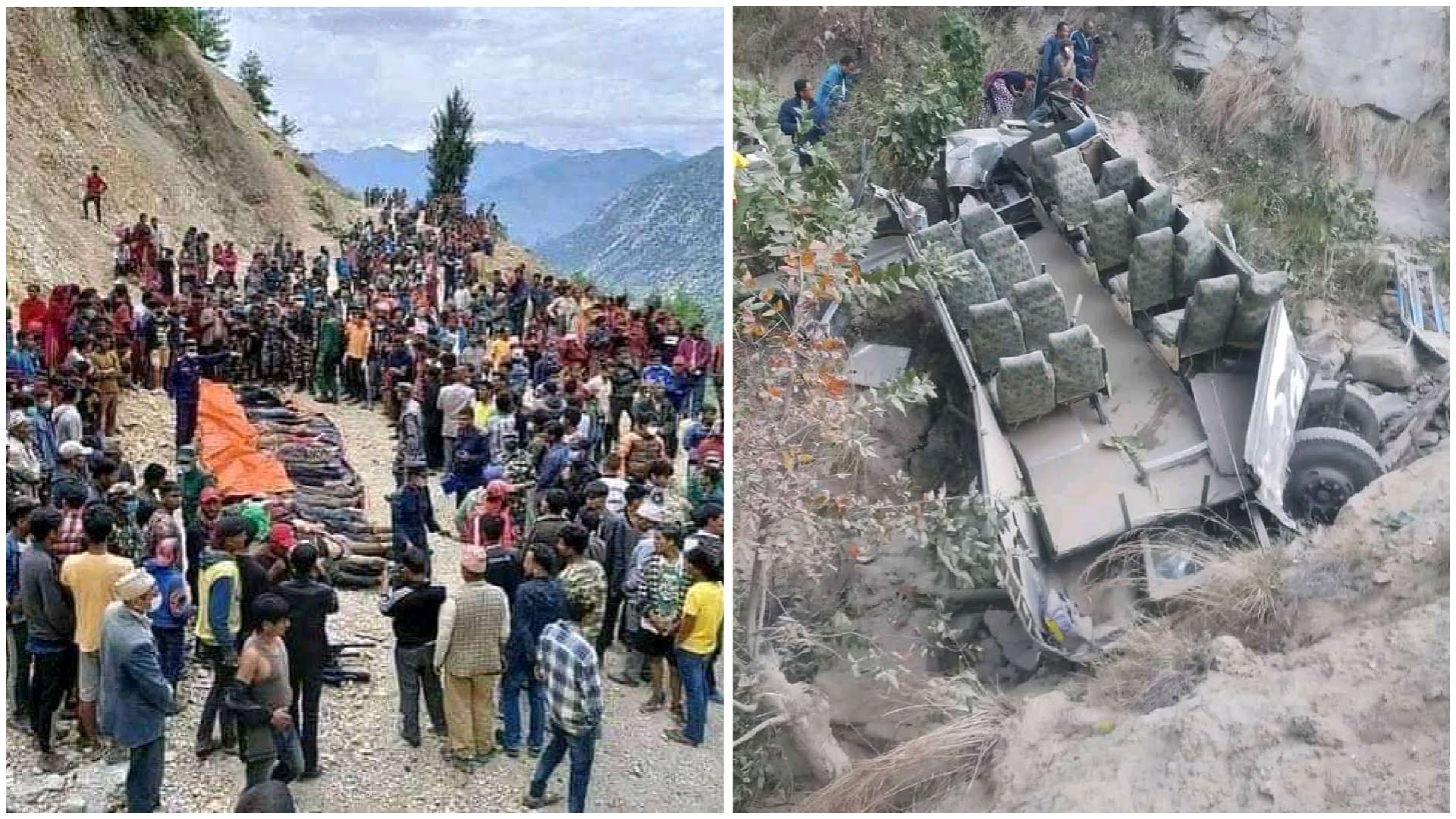 संखुवासभा दुर्घटना: १४ मृतकमध्ये १० जनाको सनाखत