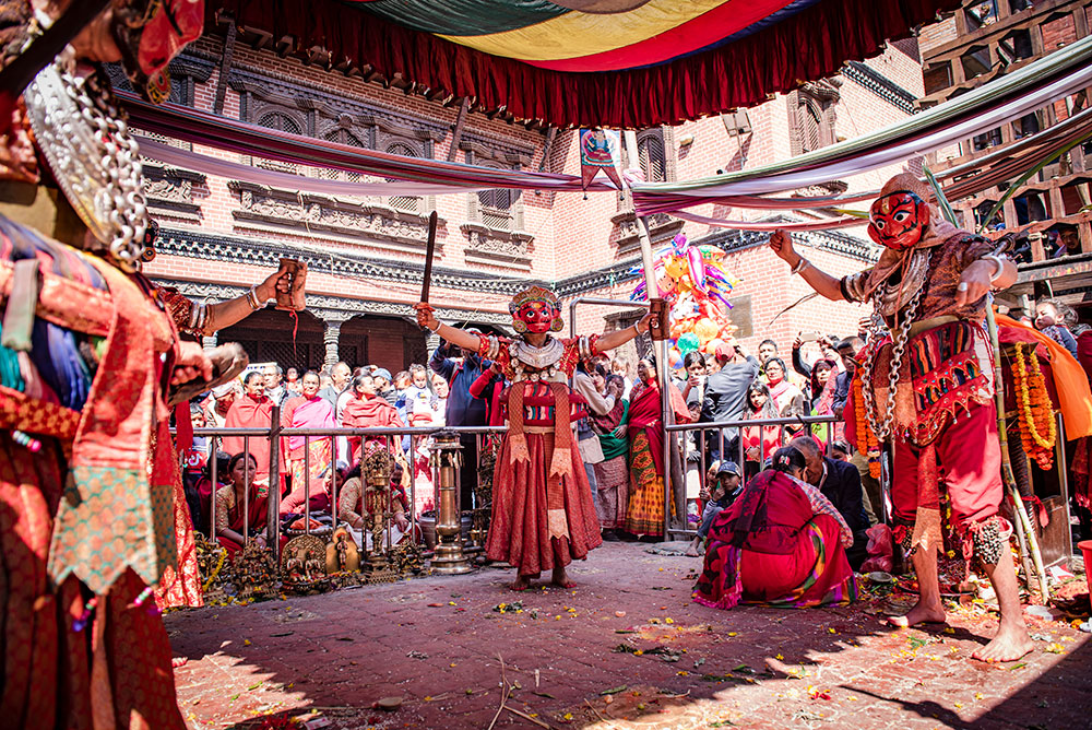 चैत २८ गतेदेखि सुरु हुने ऐतिहासिक हरसिद्धि जात्राको तयारी तीव्र