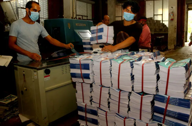 अझै ३३ लाख थान पाठ्यपुस्तक छपाई बाँकी