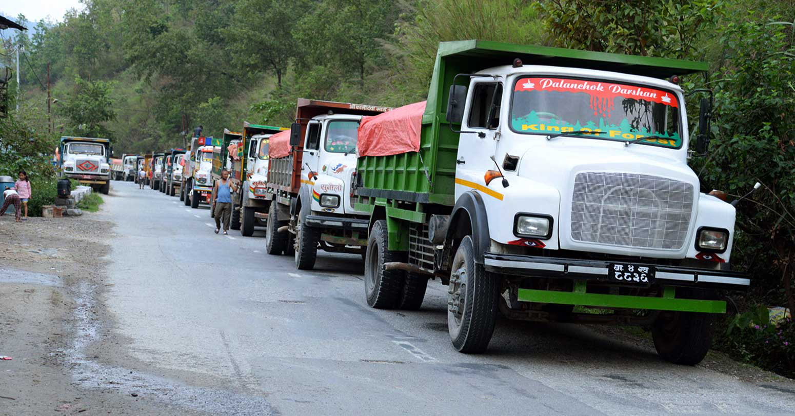 काभ्रेमा आजदेखि चार दिनसम्म टिपर सञ्चालनमा रोक