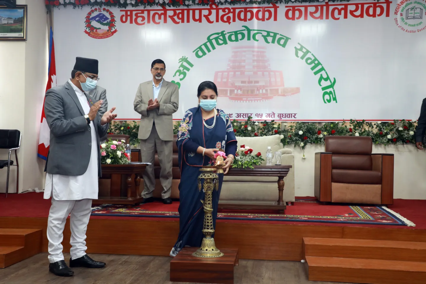 बेरुजु फछ्र्यौटलाई अभियानका रुपमा अघि बढाऔँ: राष्ट्रपति भण्डारी