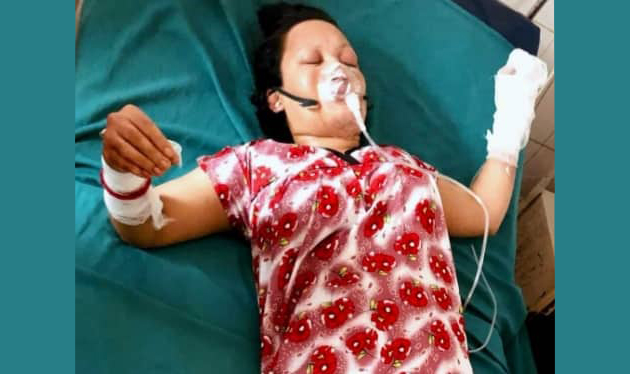 आफ्नै घरमा आगो लगाएर श्रीमति मार्न खोज्ने श्रीमान पक्राउ