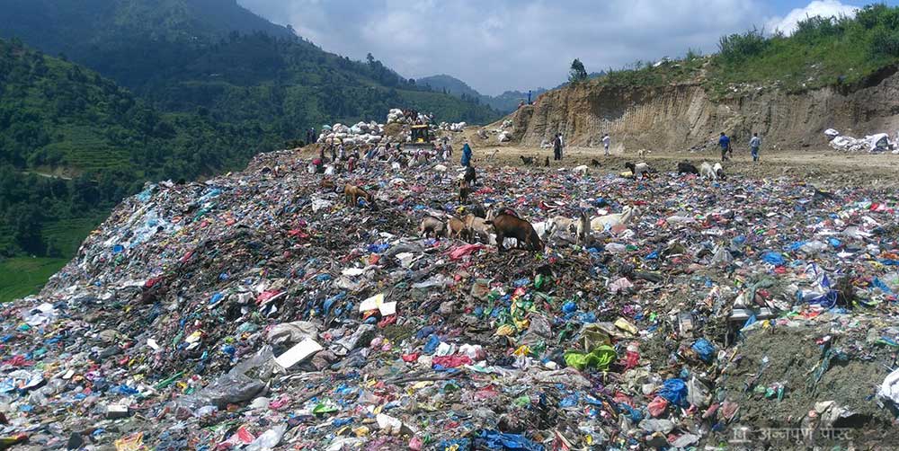 नास्टद्वारा सिसडोलमा फोहोरको गन्ध मापन र नमुना सङ्कलन