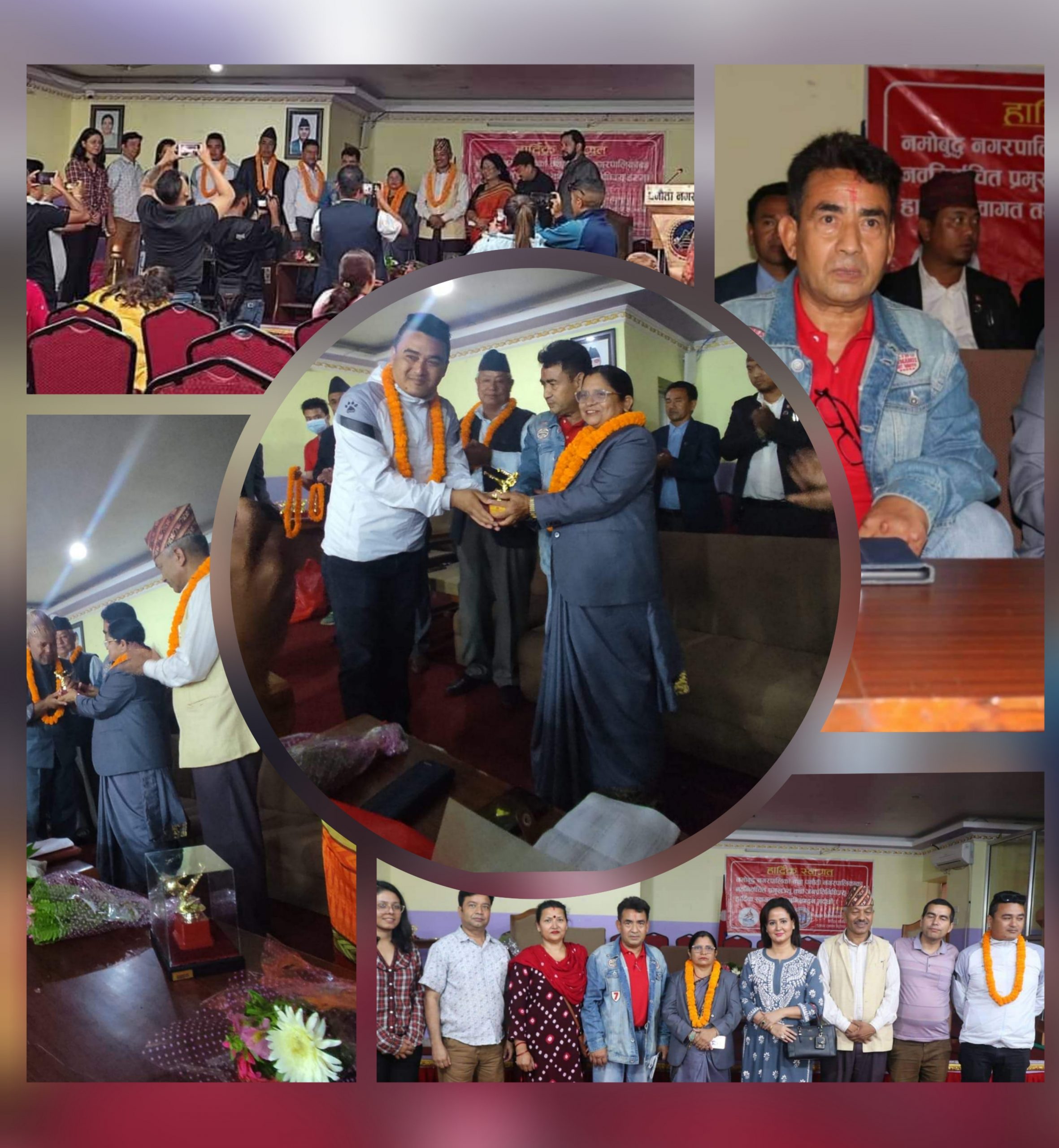 सोतोकान कराँते संघद्वारा जनप्रतिनिधिहरू सम्मानीत