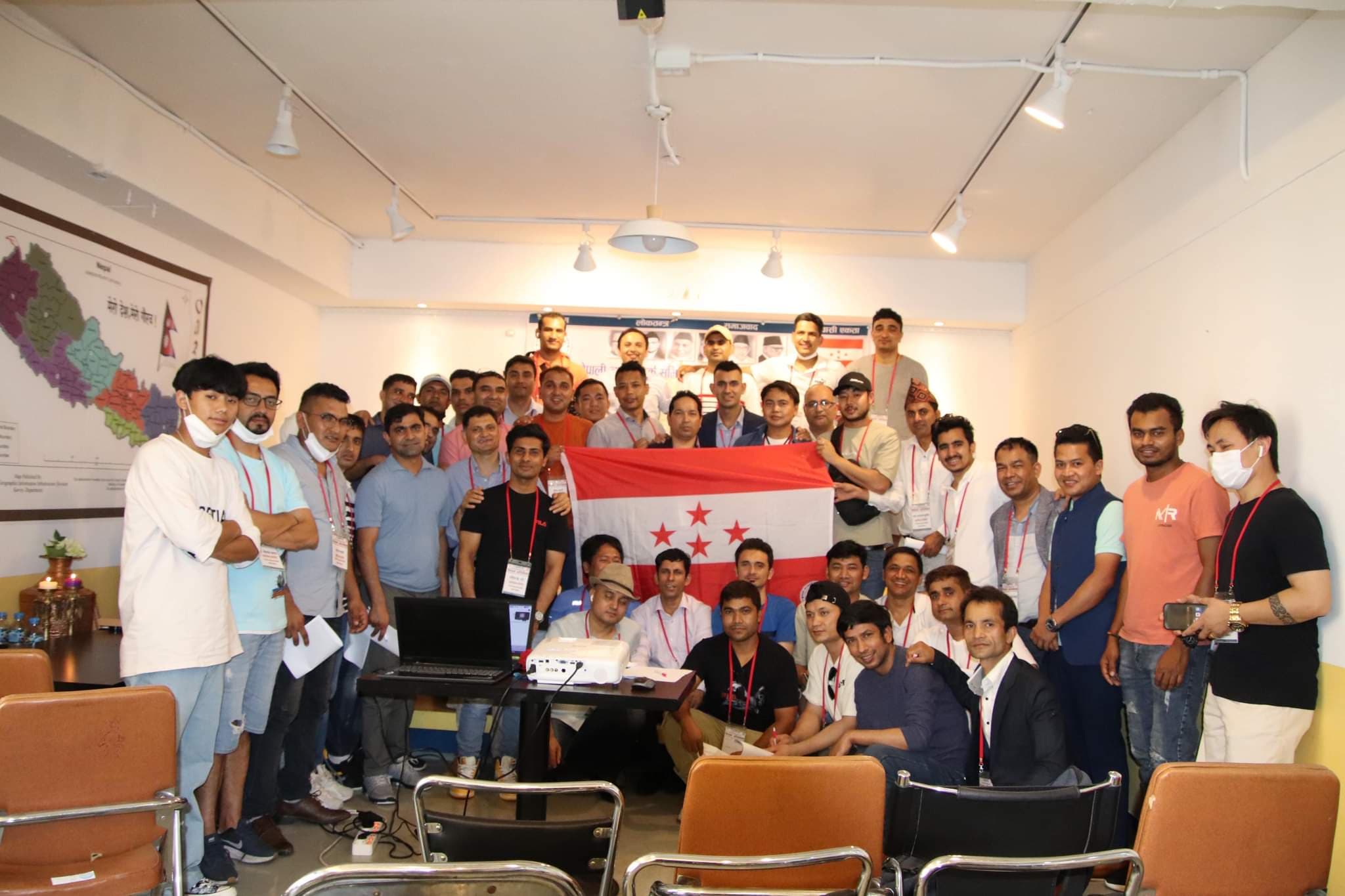 नेपाली जनसम्पर्क समिति दक्षिण कोरियाको विधान अधिवेशन सम्पन्न