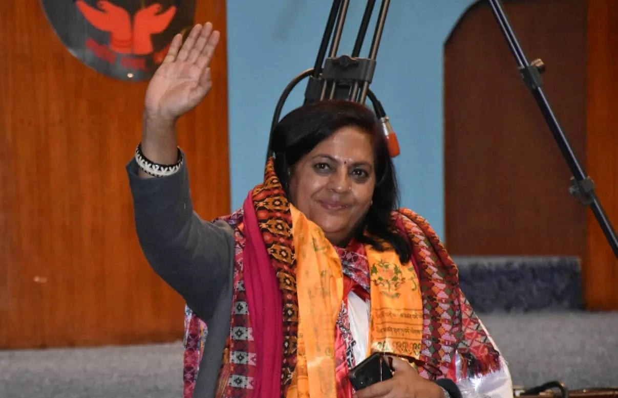 नेपाली काङ्ग्रेसकी पुष्पा भुषाल उपसभामुख निर्वाचित