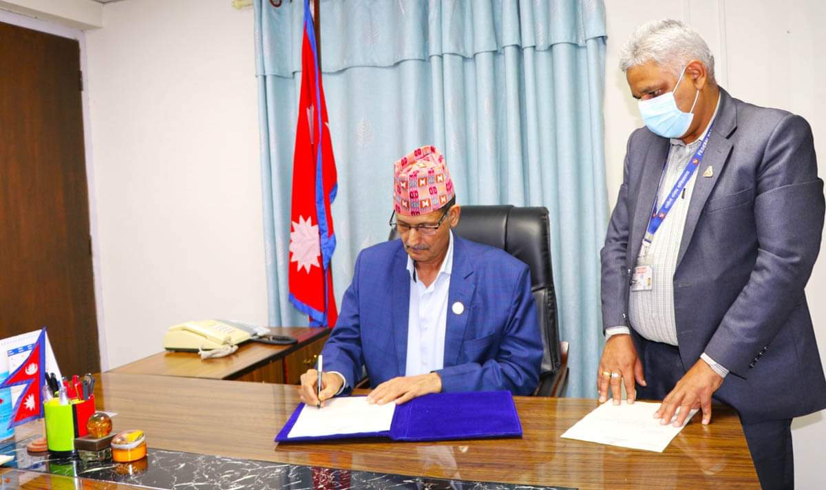 सभामुख सापकोटाद्वारा नागरिकता विधेयक प्रमाणिकरण