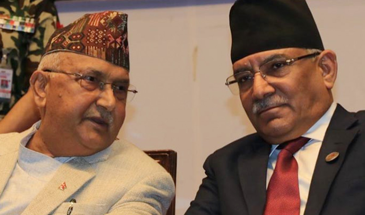 माओवादीलाई क्रान्तिकारी बनाइदिएको प्रशंसा गर्दै प्रचण्डले दिए ओलीलाई धन्यवाद