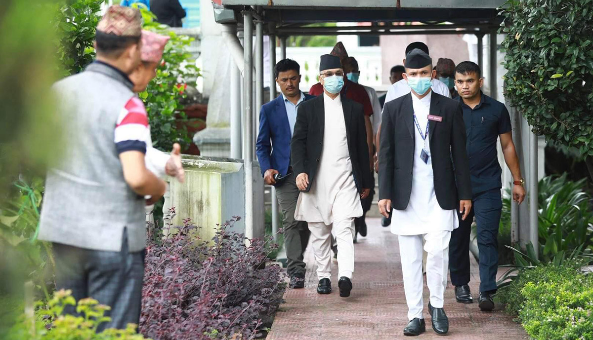 बयान दिन सिंहदरबारमा जबरा, बयान लिनुअघि महाभियोग सिफारिस समितिको बैठक