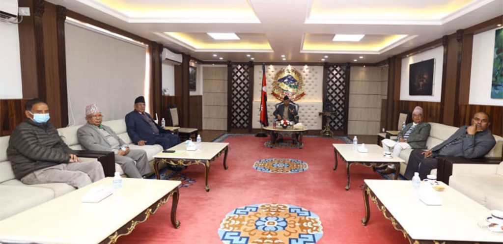 आगामी ४ मंसिरमा निर्वाचन गर्नेमा सत्ता गठबन्धन सहमति