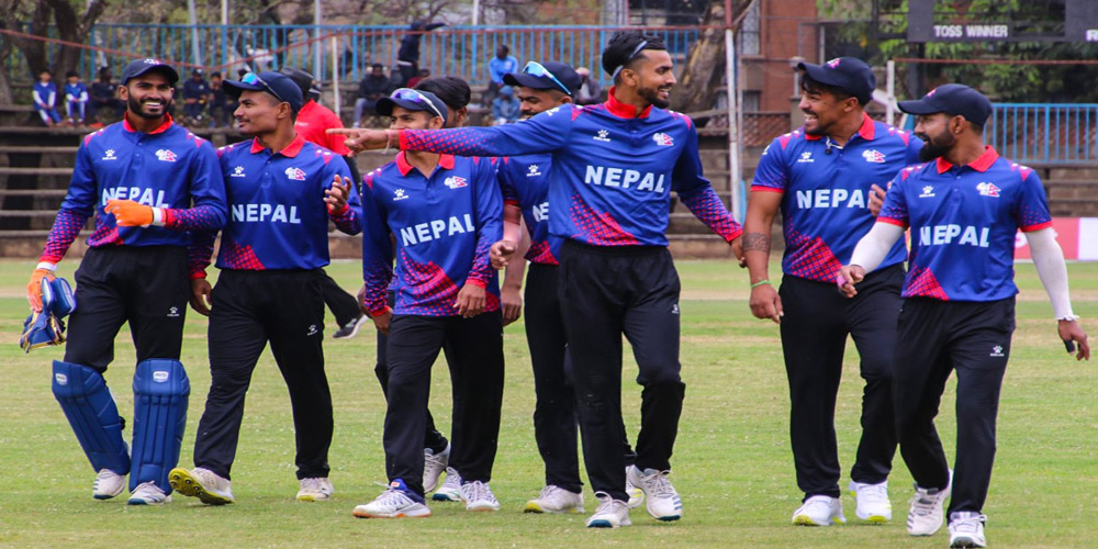 घरेलु टोली केन्याविरुद्ध एकदिवसीय सिरिजमा नेपालको ‘क्लिन स्वीप’