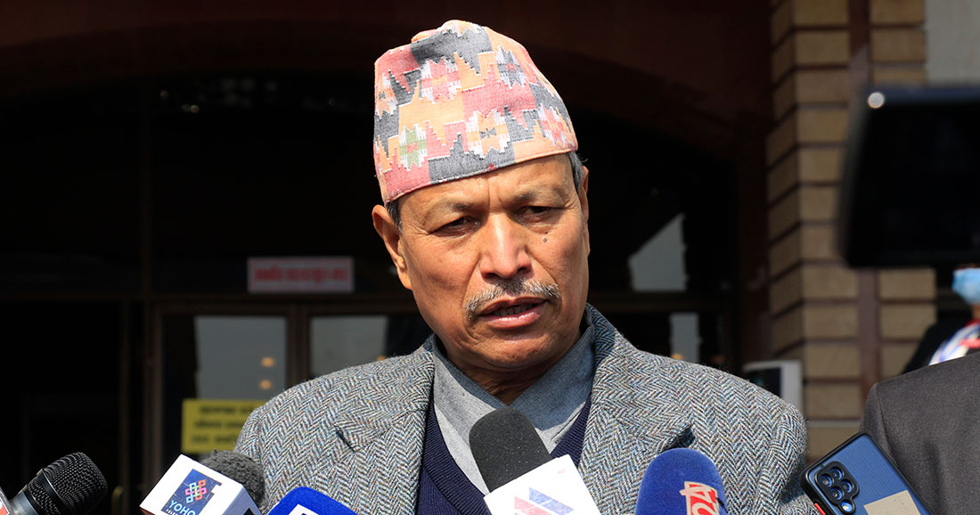 एमालेका नेता रावलले आज पत्रकार सम्मेलन गर्दै