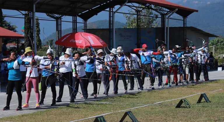 गण्डकी प्रदेशले आर्चरीमा चार स्वर्ण जित्याे