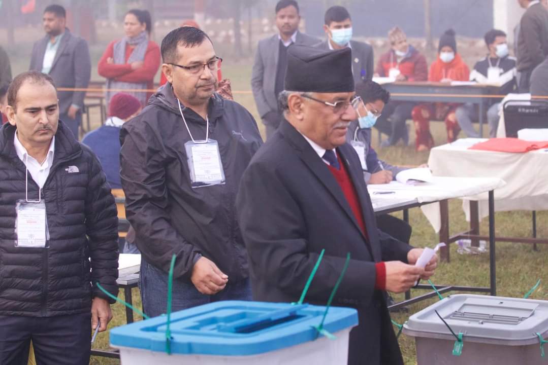 गोरखा-२ मा प्रचण्डको अग्रता