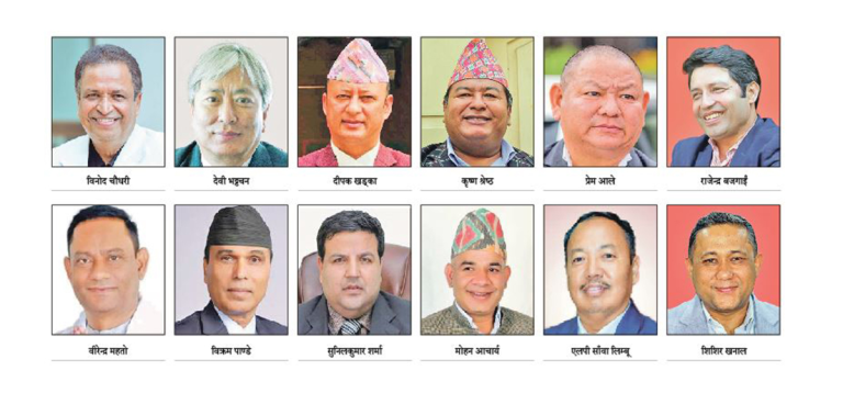 संसदीय यात्रामा २० भन्दा बढी व्यवसायी