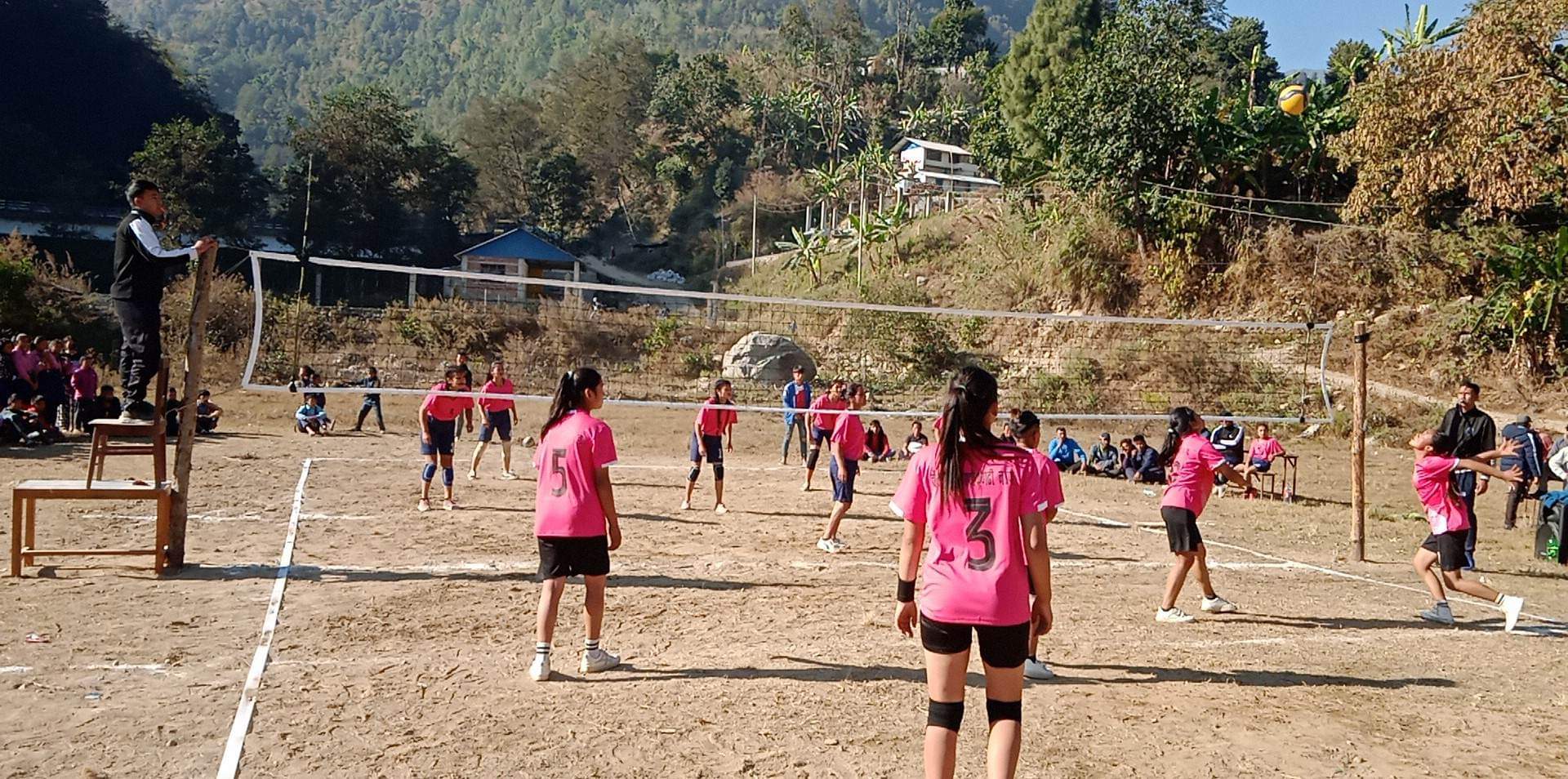 सिन्धुपाल्चोक को हेलम्बुमा महिला भलिबल प्रतियोगिता सुरु