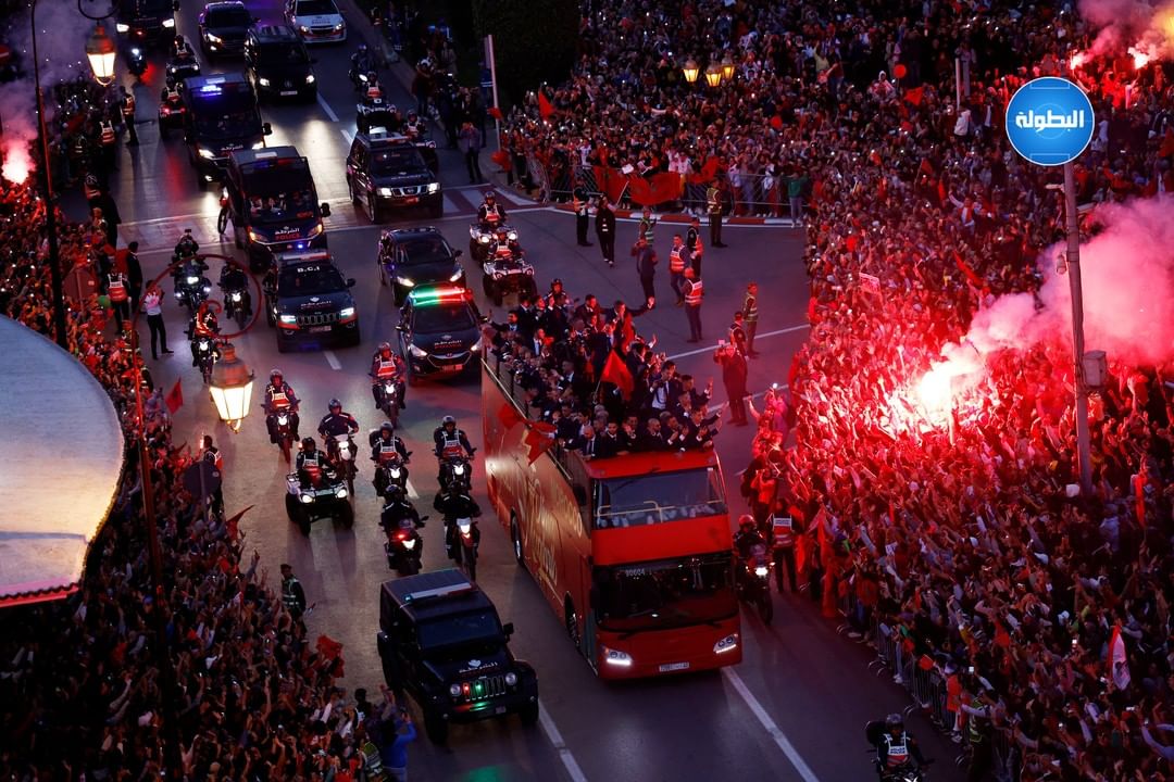 विश्वकपमा फुटबल चौथो स्थान हासिल गरेको मोरक्कोका खेलाडीलाई राजकीय सम्मान