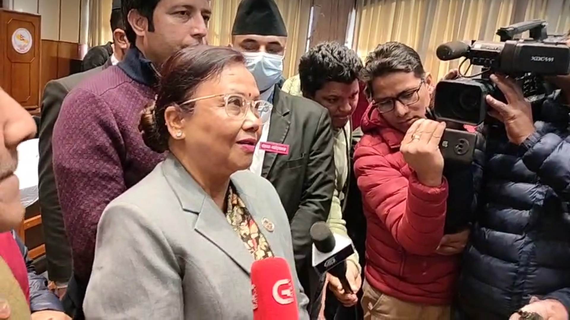 सभामुखमा नेपाली कांग्रेसको तर्फबाट ईश्वरी न्यौपानेको उम्मेद्‍वारी