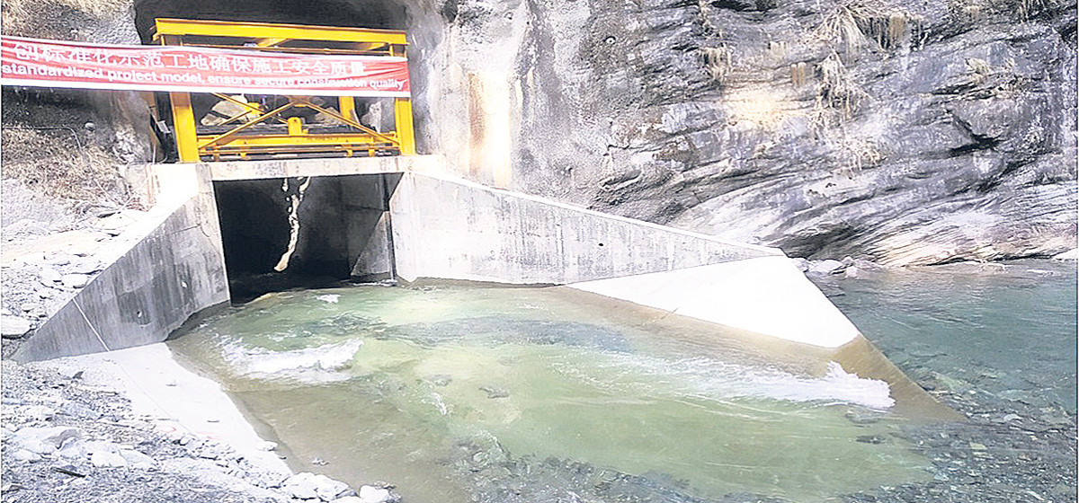 मेलम्चीको पानी वितरणका लागि सञ्जाल निर्माण