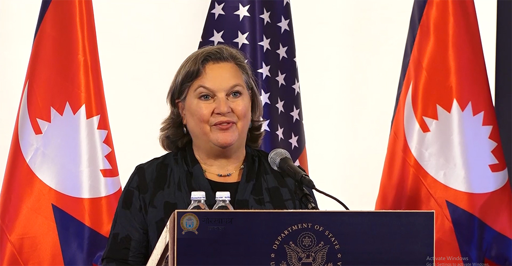 नेपाल र अमेरिकाबीचको सम्बन्ध सुमधुर बनाउनेछौँ – अमेरिकी उपविदेशमन्त्री न्युल्याण्ड