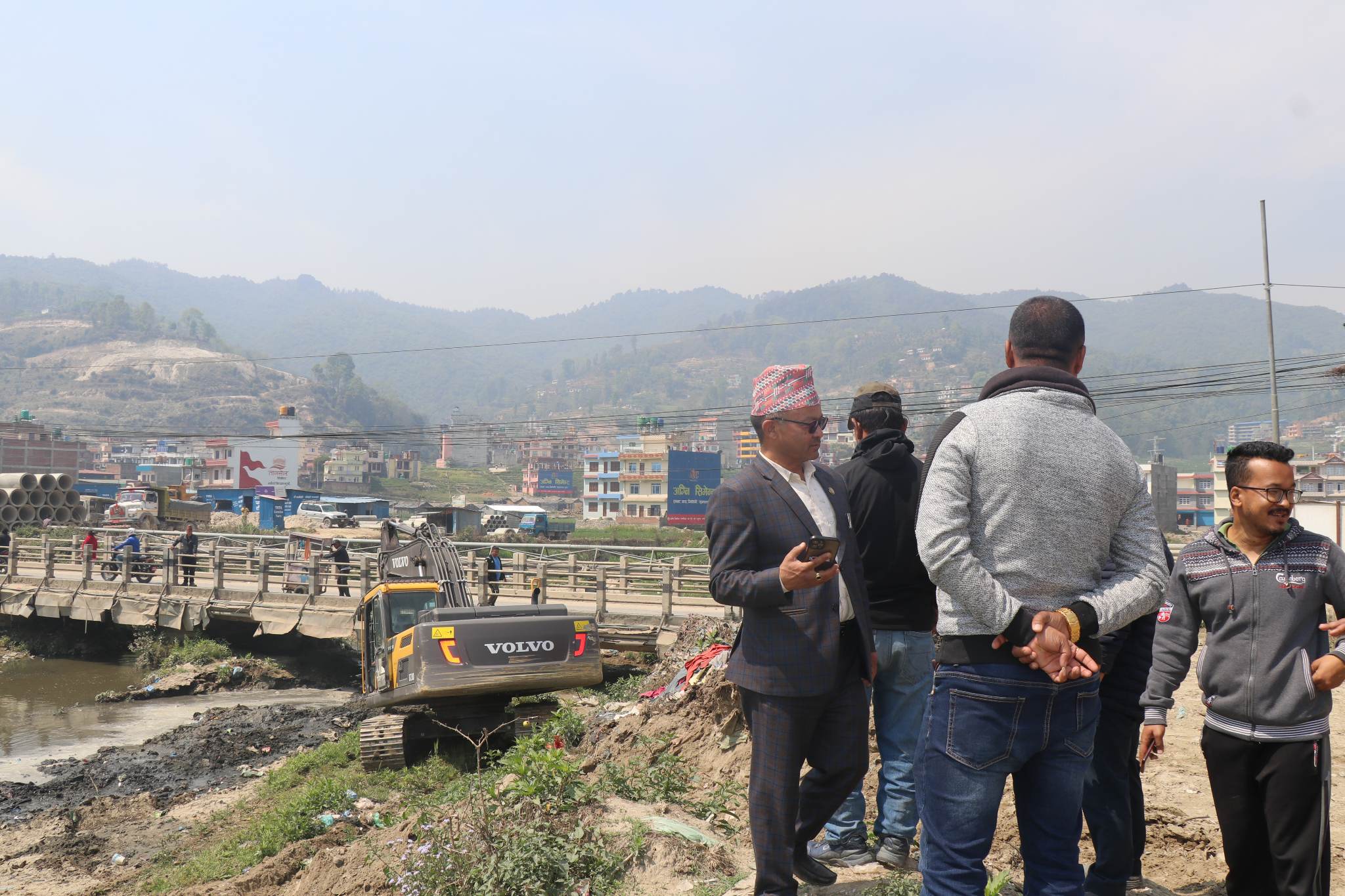 डुबान समस्या समाधनका लागि बनेपामा खोला फराकिलो र गहिरो बनाउने कामको थालनी