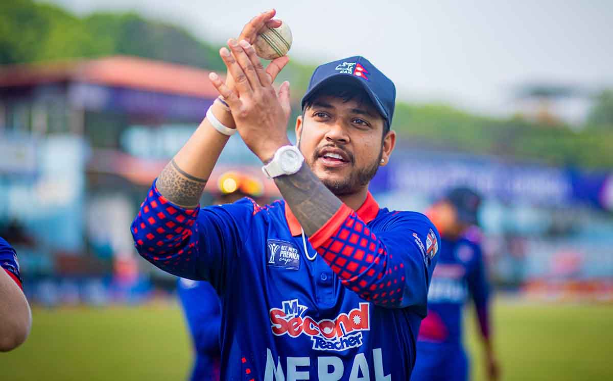 प्रिमियर कपको सर्वोत्कृष्ट खेलाडी बने सन्दीप लामिछाने