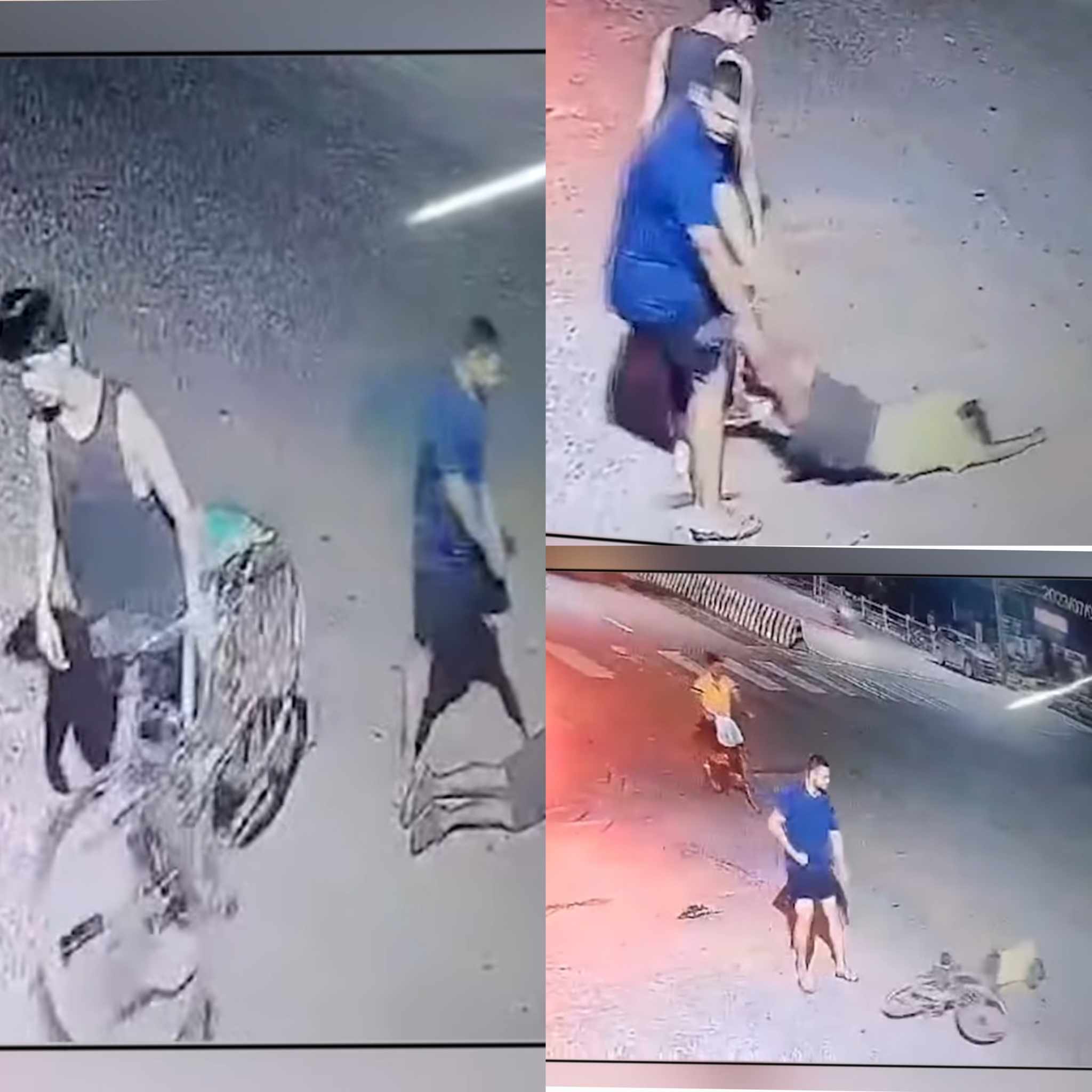 साइकल चालकमाथि मुक्काले हानि लडाएपछि सडकमा घिसार्ने युवा पक्राउ