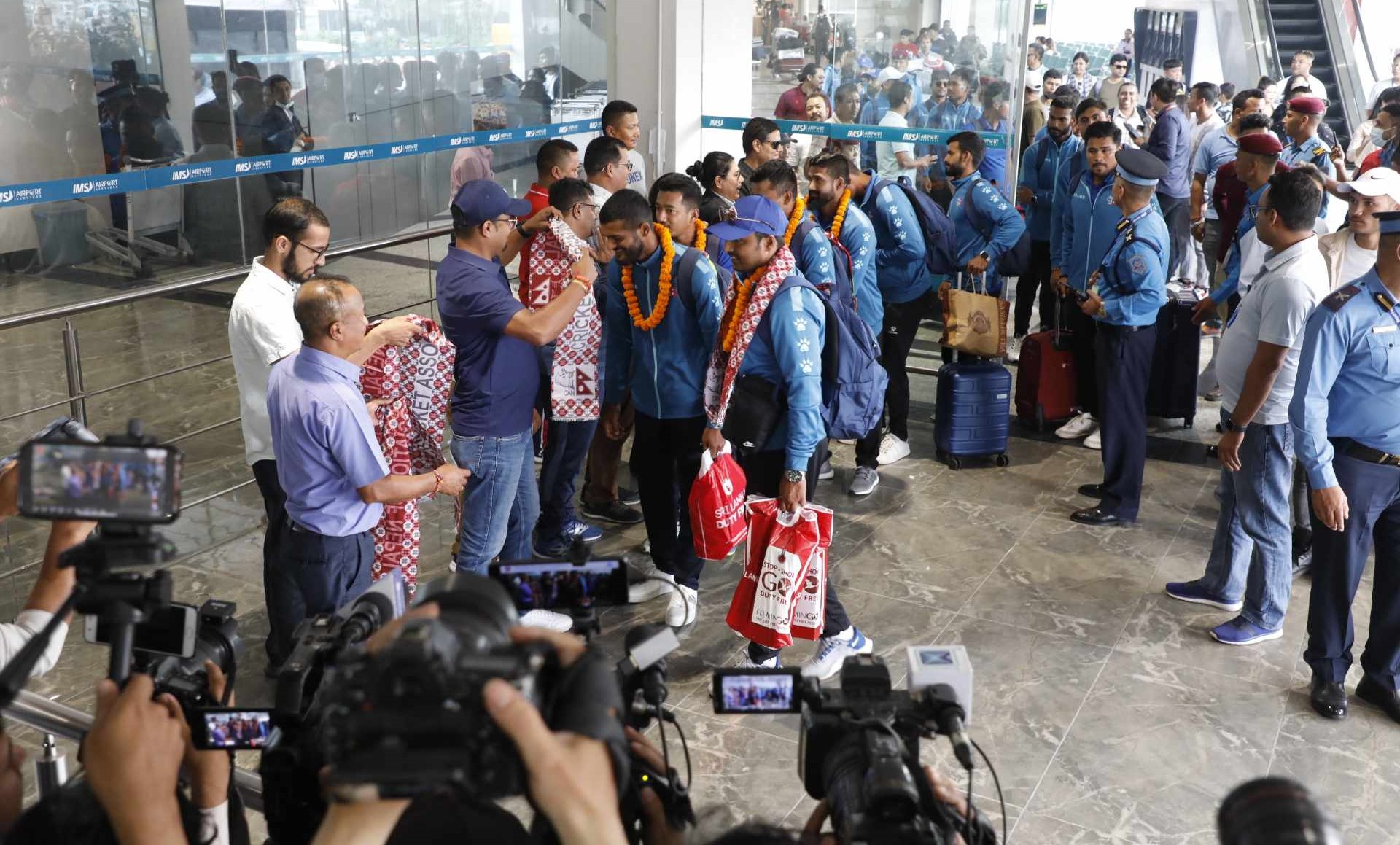 एसिया कप खेलेर नेपाली राष्ट्रिय क्रिकेट टोली स्वदेश फर्कियो