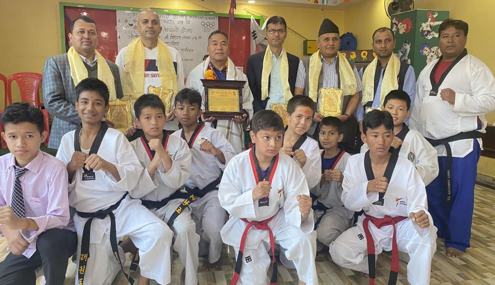 ओलम्पियन विजेता विधान लामा सम्मानित