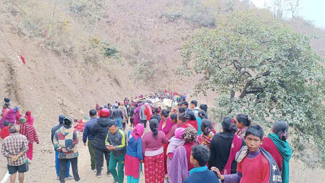 पाल्पामा जिप दुर्घटना – आठ जनाको मृत्यु