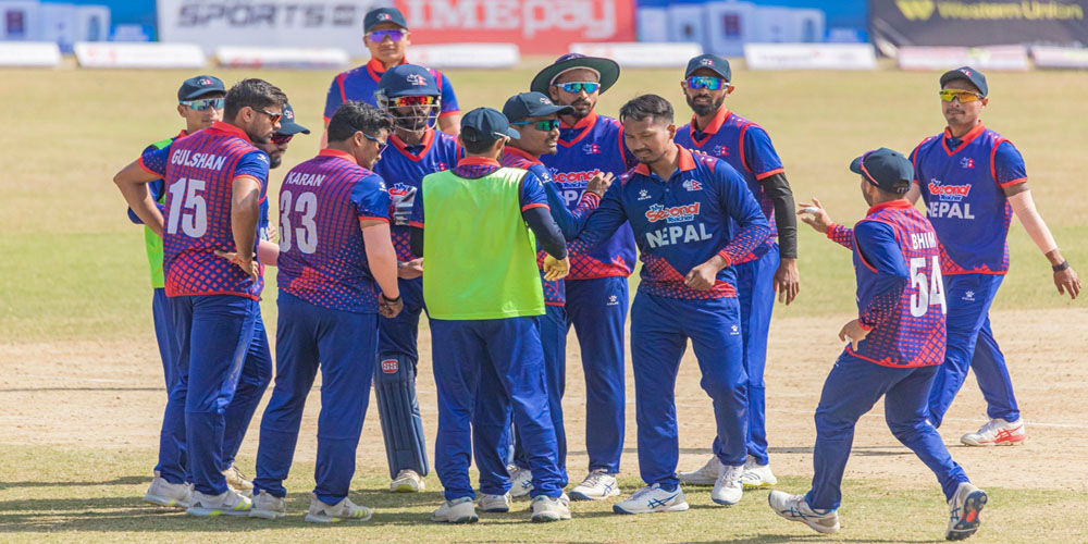 आइसिसी क्रिकेट विश्वकप लिग २ – नेपाल नेदरल्यान्ड्सविरुद्ध पहिले ब्याटिङ गर्दै