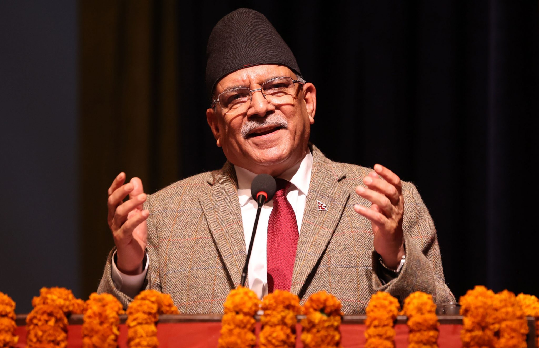 प्रधानमन्त्री पुष्पकमल दाहालभारत भ्रमणमा जादै