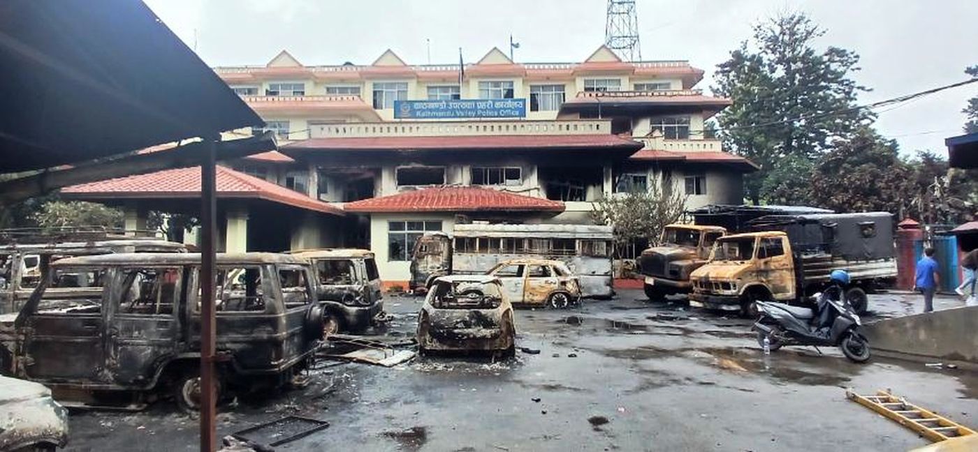 जेनजी आन्दोलन प्रभाव: अधिकांश प्रहरी कार्यालयमा आगजनी